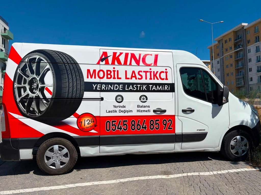 Akıncı Mobil Lastikçi servis aracı